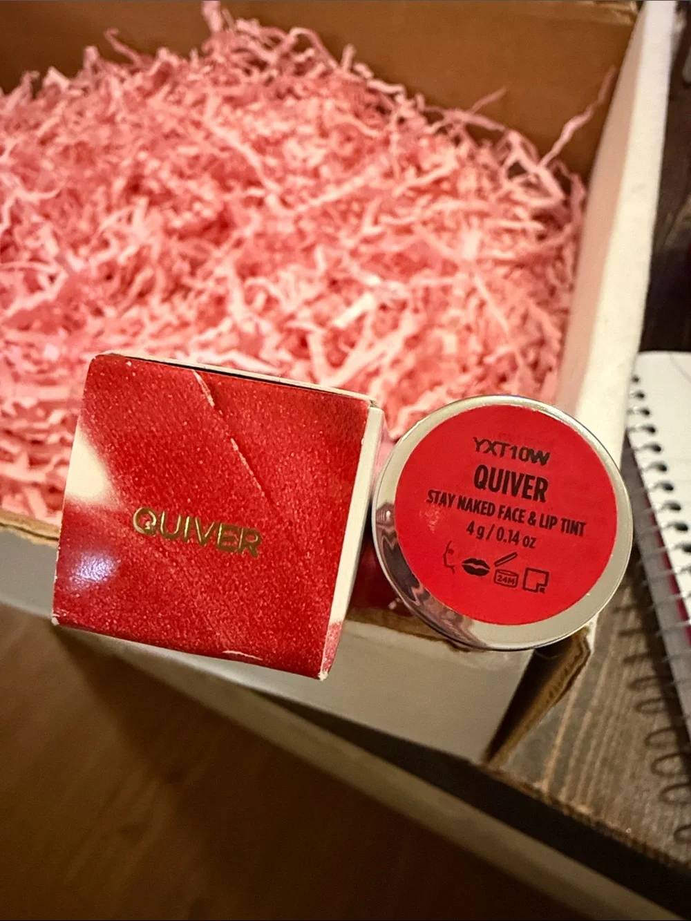 🍒BOGO50%🍒 🆕❤️URBAN DECAY: “QUIVER” Multitasking Face + Lip Tint